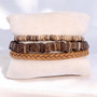 Miesten boho rannekorusetti 3-pack