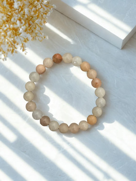 Natural stone rannekoru peach moonstone