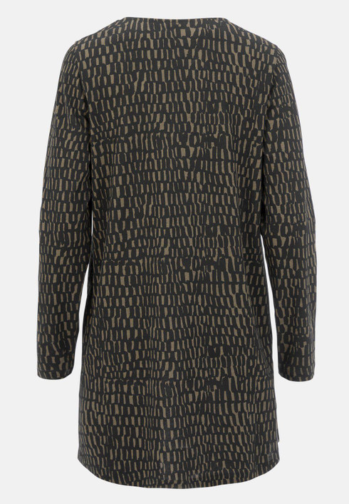 Cellbes Amira trikootunika taskuilla musta/ruskea