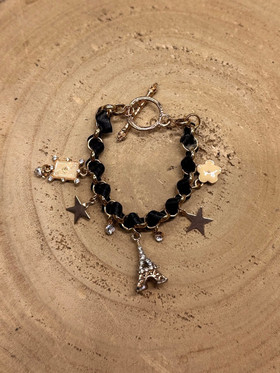 Rannekoru Eiffel musta