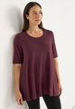 Cellbes Charlotte trikootunika burgundi