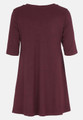 Cellbes Charlotte trikootunika burgundi