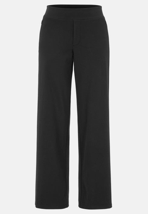 Cellbes Daria leveälahkeiset housut musta