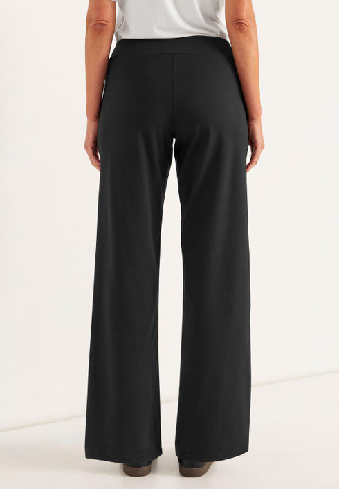 Cellbes Daria leveälahkeiset housut musta