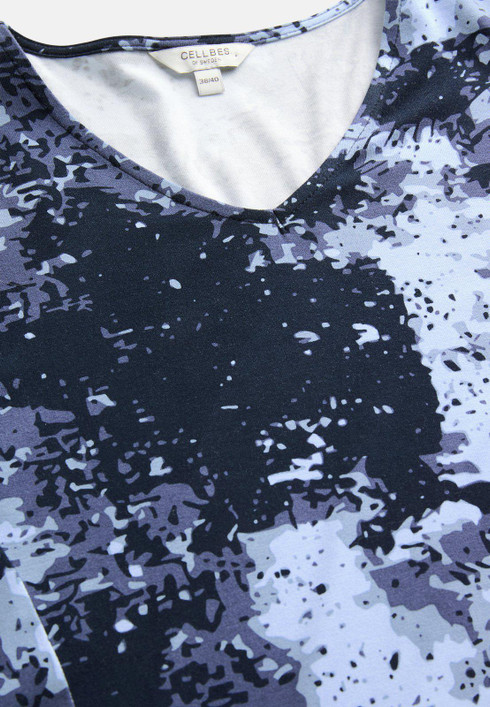 Cellbes Elina trikootunika taskuilla sininen