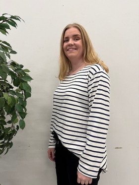 Elsa raitapaita tummansininen 42/44