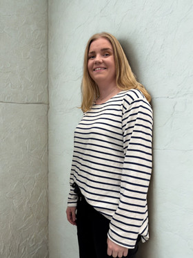 Elsa raitapaita tummansininen 42/44