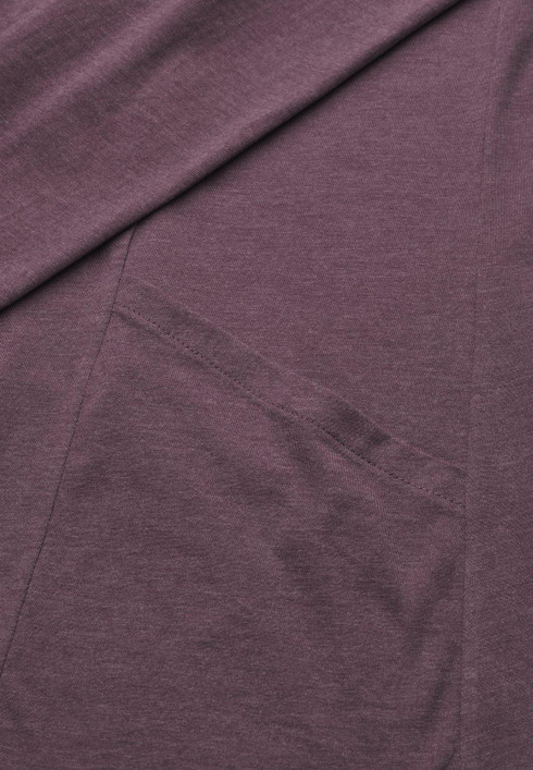 Cellbes Hilda trikootunika taskuilla marjapuuro