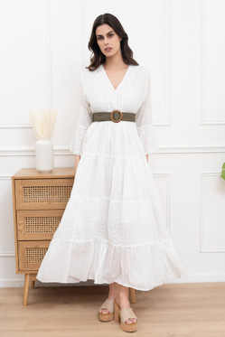 Joustava vyötärövyö khaki