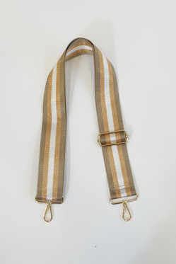 Säädettävä laukkuhihna pikalukolla shampanja