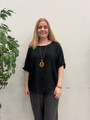 Lea t-paita + koru musta
