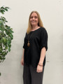 Lea t-paita + koru musta