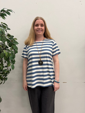 Marianne t-paita farkunsininen + koru 42/44