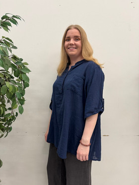 Marjatta paitapusero tummansininen