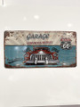 Metallikyltti Garage service&repair Route 66