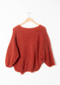 Miisa neulepusero terracotta