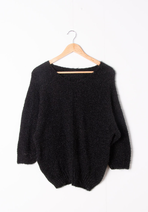 Miisa neulepusero musta