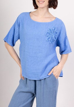 Mimmi pellavapaita lemmikinsininen