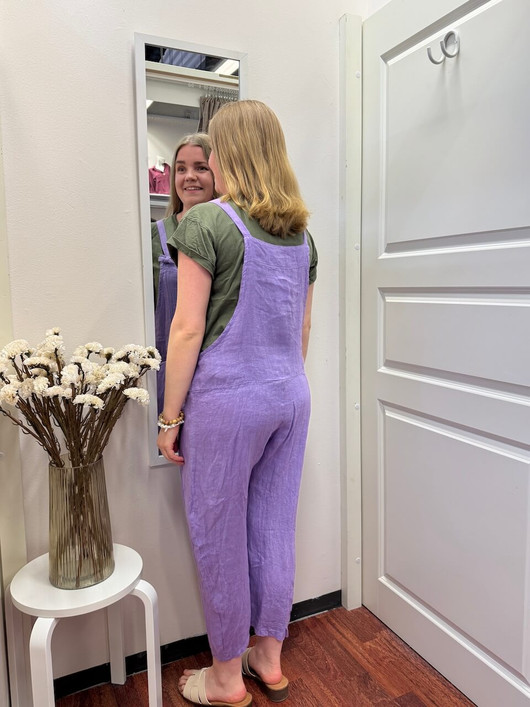 Mona pellavahaalari lila