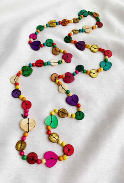 Netta nappikaulakoru sydän boho