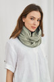 Pellavahuivi khaki
