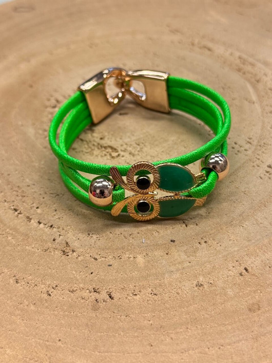 Rannekoru pöllö vihreä