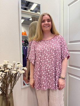 Seija kukkapaita vaaleanpunainen XXL/XXXL