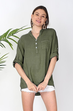 Selena pellavapaita khaki