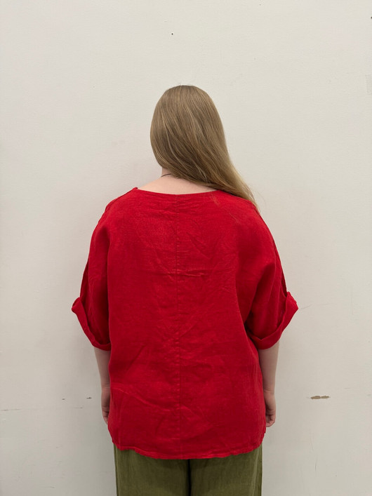 Silvia pellavapaita + koru punainen