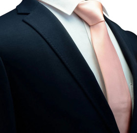 Solmio yksivärinen lohenpunainen