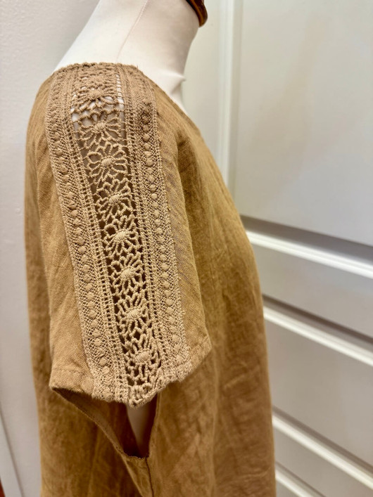 Susa pellavapaita kameli