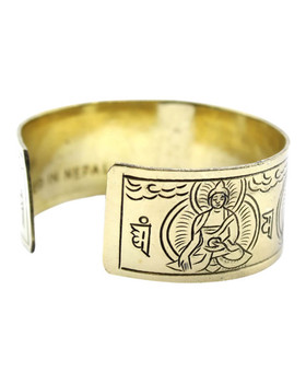 Tiibetiläinen rannerengas - Viisi buddhaa