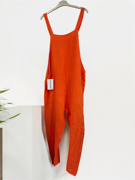 Vilja pellavahaalari oranssi XS/S