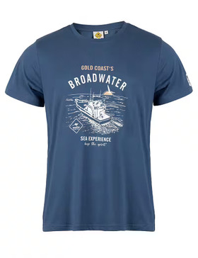 ROADSIGN® australia miesten t-paita broadwater