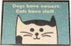 Duvo+ Dogs have owners, Cats have staff kynnysmatto