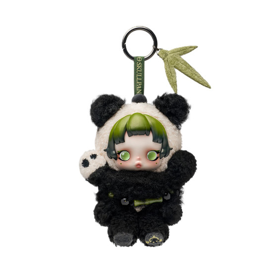 Pop Mart - Skullpanda Lazy Panda - Plush Doll Pendant