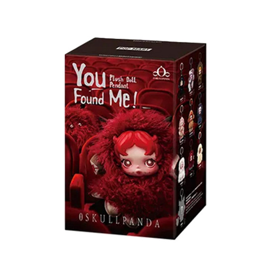 Pop Mart - Skullpanda - You Found Me! - Plush Doll Pendant - Blind Box