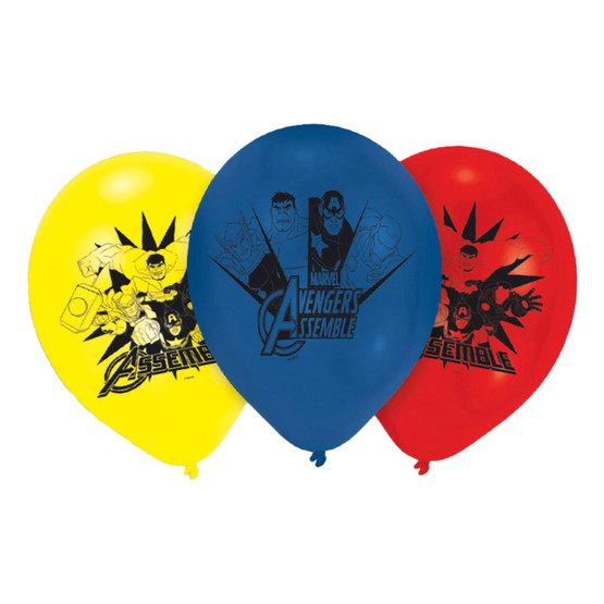 Avengers Ilmapallot, 25cm, 6kpl