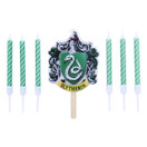 Harry Potter Slytherin Kakkukynttilät, 7kpl