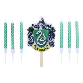 Harry Potter Slytherin Kakkukynttilät, 7kpl