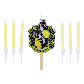 Harry Potter Hufflepuff Kakkukynttilät, 7kpl