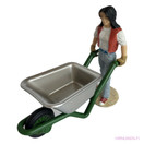 Schleich Tallityöntekijä nainen ja kottikärryt - Second Hand