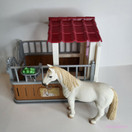 Schleich Pilttuu ja hevonen - Second Hand