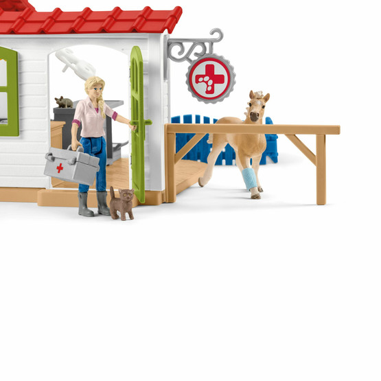 Schleich Eläinlääkärin vastaanotto ja kotieläimet 42502