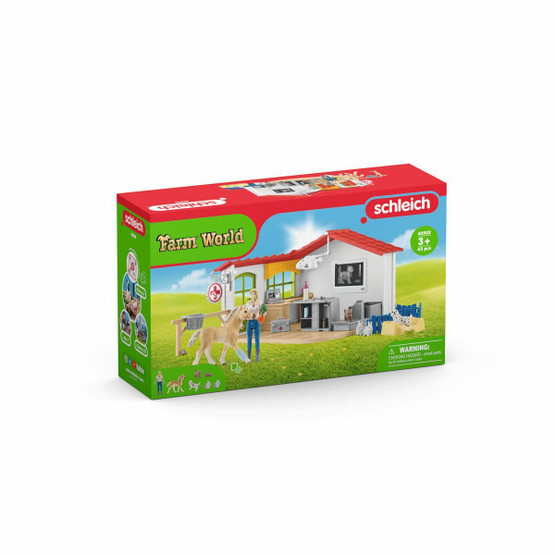 Schleich Eläinlääkärin vastaanotto ja kotieläimet 42502