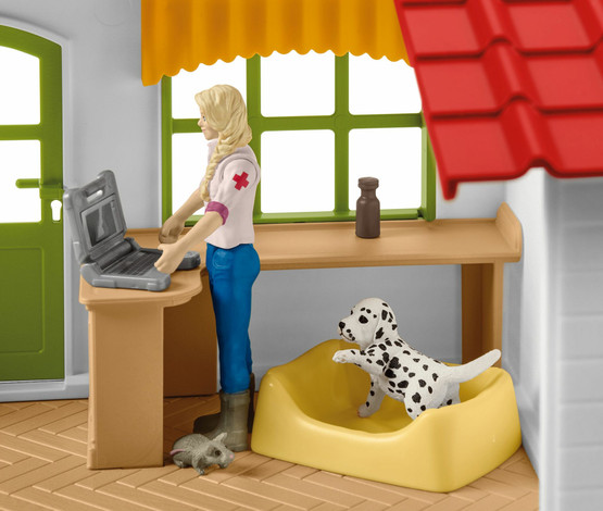 Schleich Eläinlääkärin vastaanotto ja kotieläimet 42502