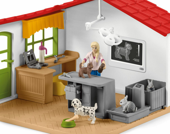 Schleich Eläinlääkärin vastaanotto ja kotieläimet 42502