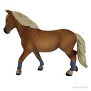 Schleich Haflinger hevonen Tamma - Second Hand