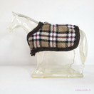 Schleich Loimi ruskea/ruutukuvio - Second Hand