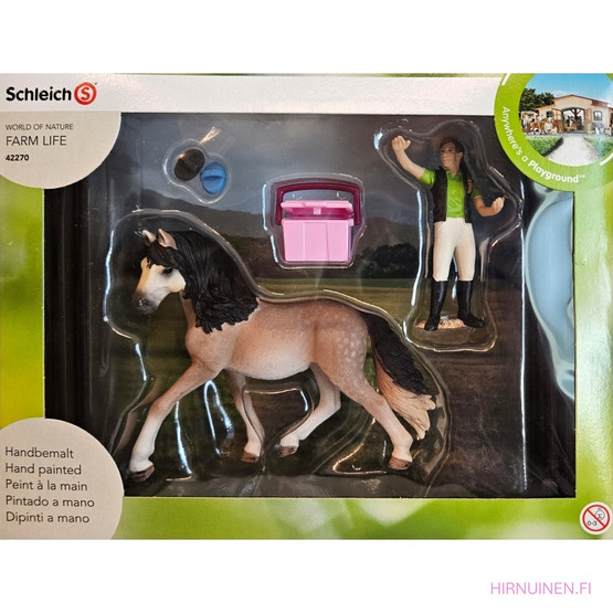 Schleich Andalusian hevonen ja hoitaja setti 42270 - Second Hand